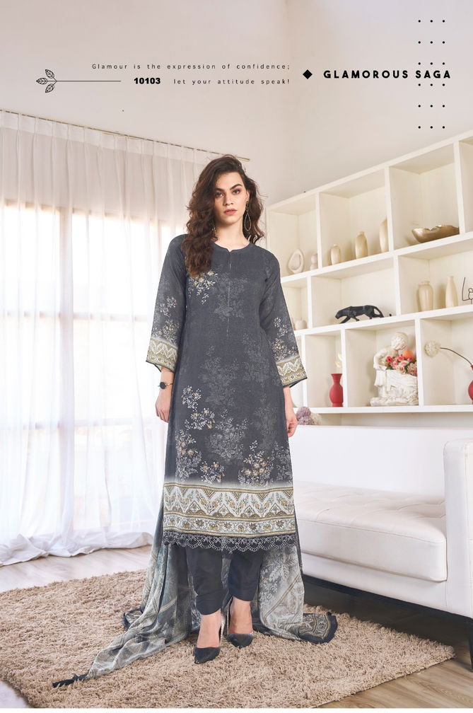 The Secret Garden By Sadhana Muslin Silk Digital Printed Salwar Kameez Wholesale Price In Surat